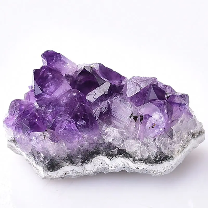 Natural Purple Amethyst Crystal Cluster Quartz