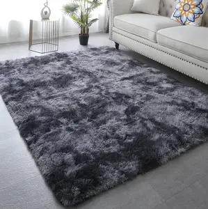 5x8 Fluffy Area Rugs for Living Room, Super Soft Shaggy Rug, Non-Slip Rectangular Bedroom Carpet, Aesthetic Home Decor for Bedroom & Kids Room