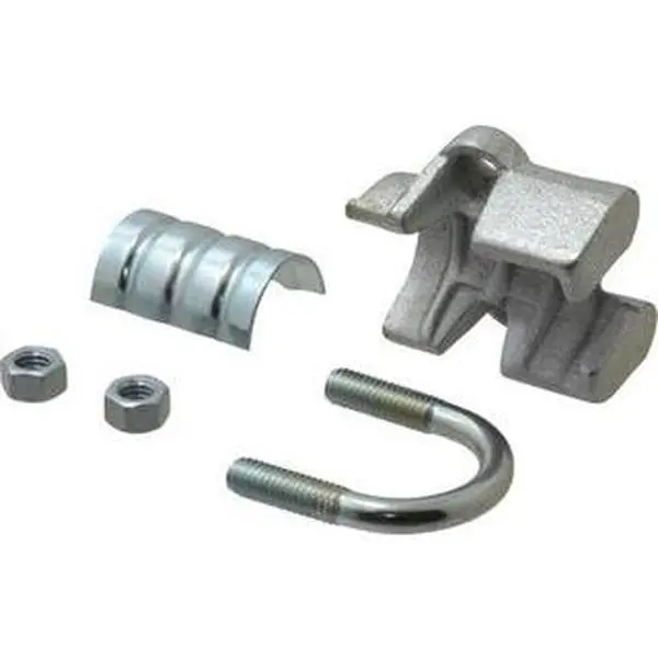 Campbell Fittings IC-3 Model, 3/4" Plated Steel Single U-Bolt Hose Fitting for Pumps & Plumbing Valves & Parts