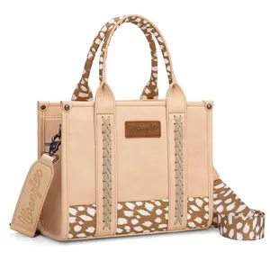 Wrangler Deer Print Concealed Carry Tote/Crossbody Fall Purse for Women work
