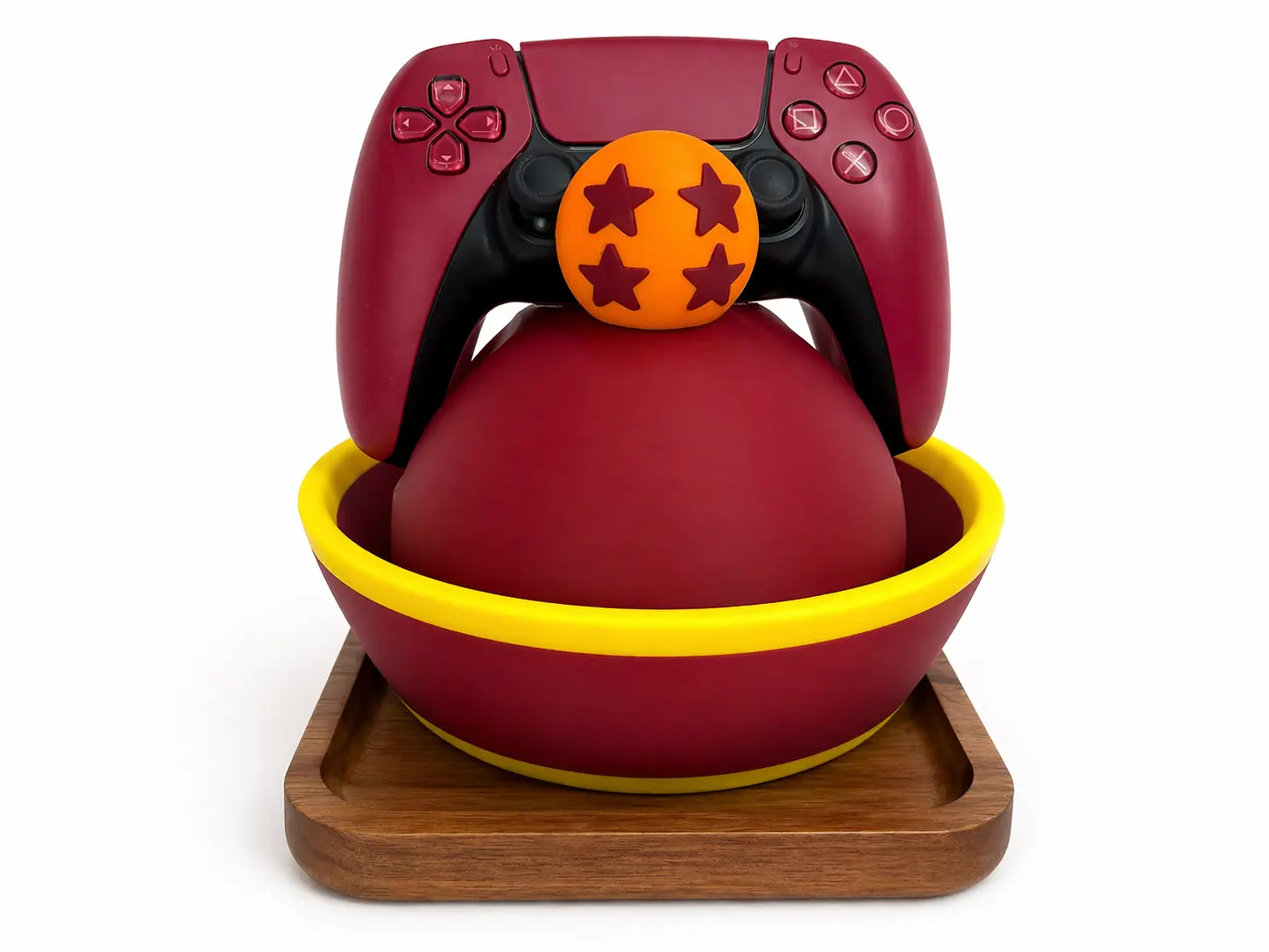 3D Printed Dragon Hat-Inspired Controller Stand Holder, Premium Gaming Accessories, Handmade Aesthetic Desk Decor, Console Accessories, Great Gift for Anime & Gaming Fans (Fits Star Controllers)