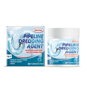 Drain Cleaner Powder, Hair & Grease Dissolver, Pipe Cleaning Solution, Effective Sewer Deodorizer, Easy-To-Use Drain Maintenance Tool, Pipe Cleaning Agent, Powerful Cleaning Solution