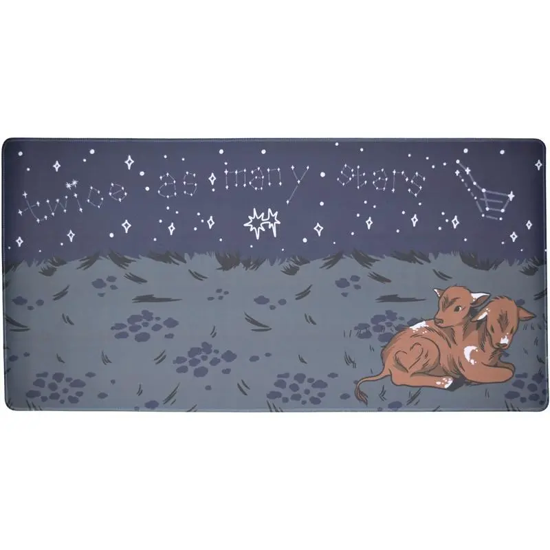 Twice as Many Stars Desk Mat