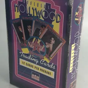 Packs of Hollywood Walk of Fame 1991 Starline TV Movie Music Trading 12 cards per pack look for signatures- one pack