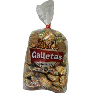 La Molienda Galletas Sprinkle Cookies, 1 lb Snack Bag