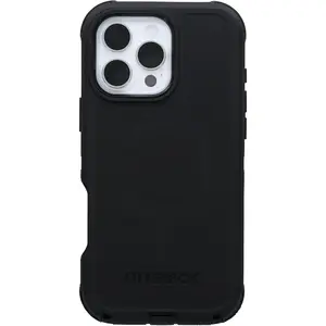 OtterBox iPhone 16 Pro Max Defender Series Case - Black - Tough, Rugged & Durable iPhone Case, Snaps on MagSafe, Multi-Layer, Impact Absorbing iPhone Case