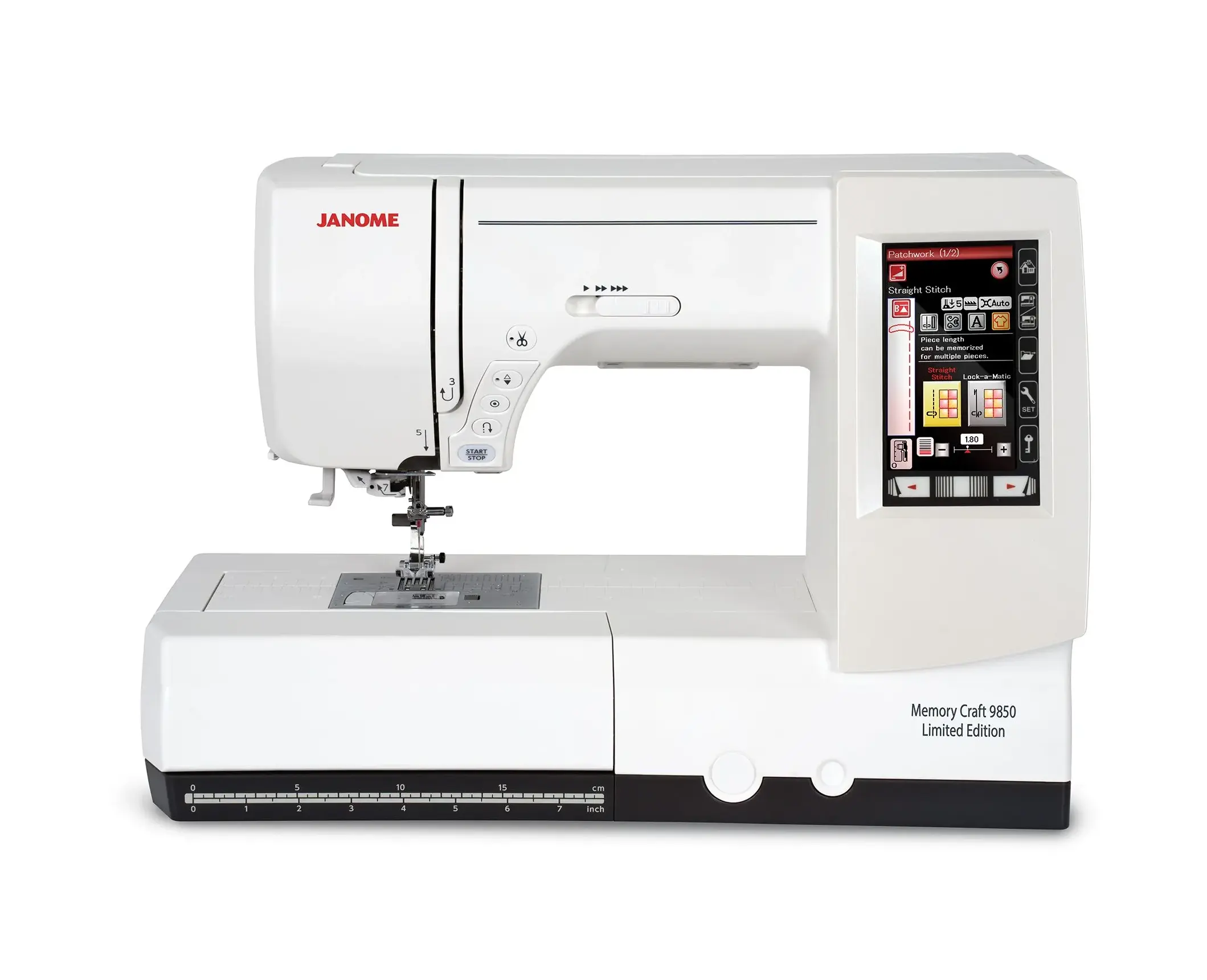 Janome Memory Craft 9850 Limited Edition Sewing and Embroidery Machine Janome Memory Craft 9850 Limited Edition Sewing and Embroidery Machine