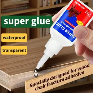 Strong Wood Glue, Multi-Purpose Wood Repair Adhesive, Real Wood Glue, Furniture Restoration Glue, Universal Super Glue, 1/2/3 Pieces Wooden Glue, Super Glue