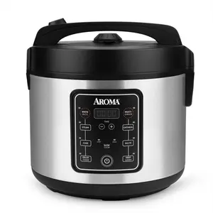 Aroma 20 Cup Multi Cooker Rice Multicooker 5 Settings Nonstick 700W
