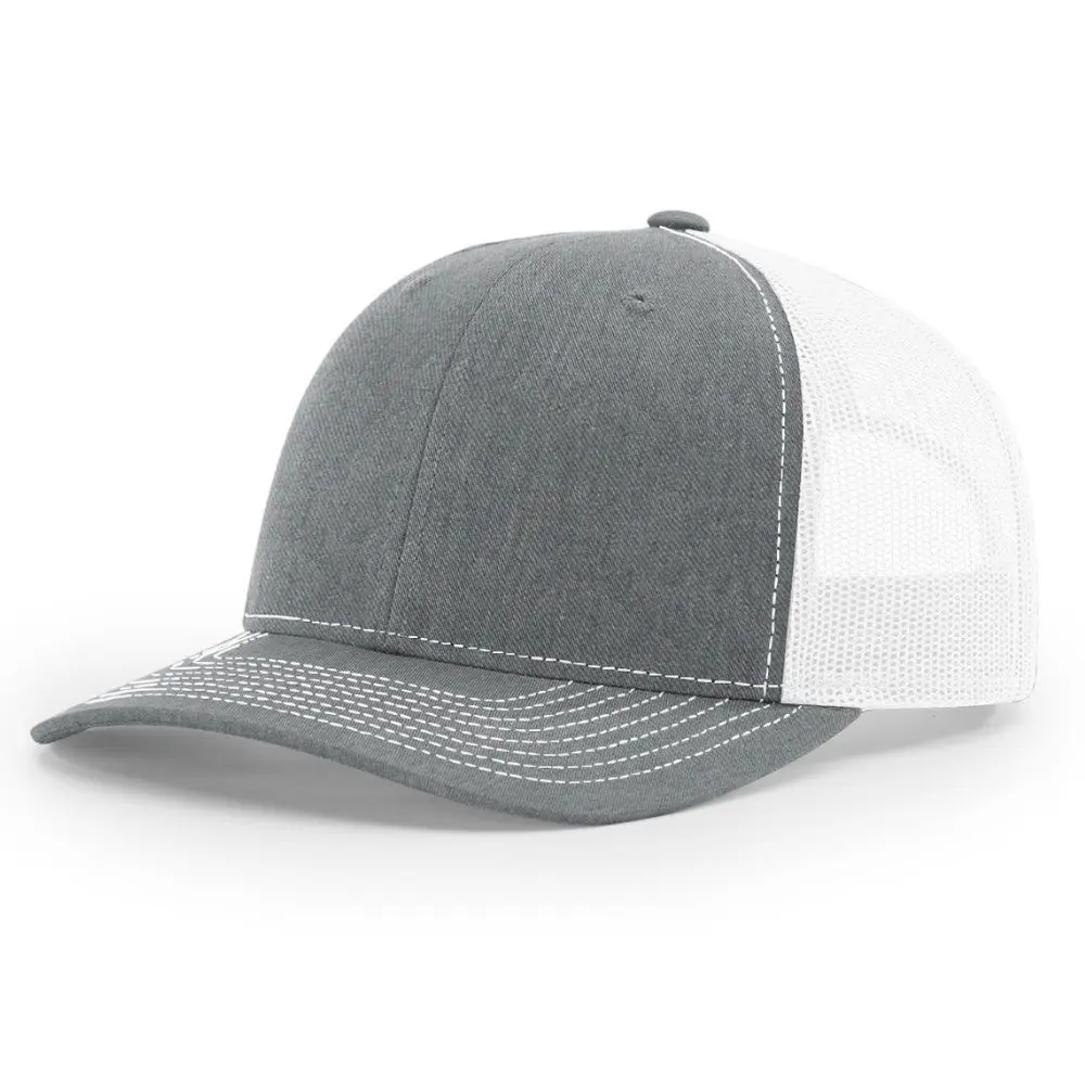 SnapBack Heather/Grey White