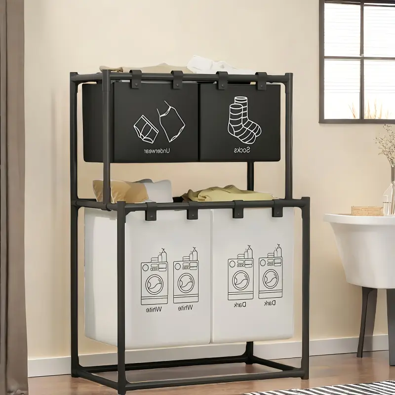Double Layer, Dirty Laundry Basket