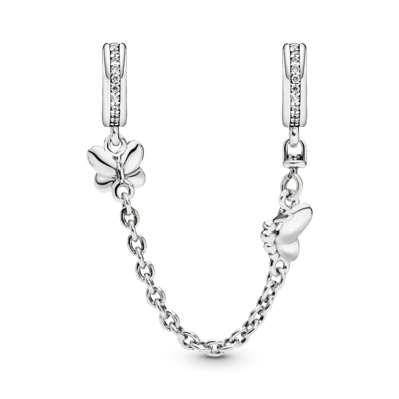 Butterfly Safety Chain Charm