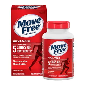 Schiff_Move Free Advanced Joint Supplement, 200 Tablets Optimum Healthcare Dietary Fitness Edible