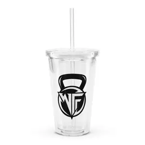 Sip Strong – We Flexx Fit Clear Tumbler Built for Your Grind