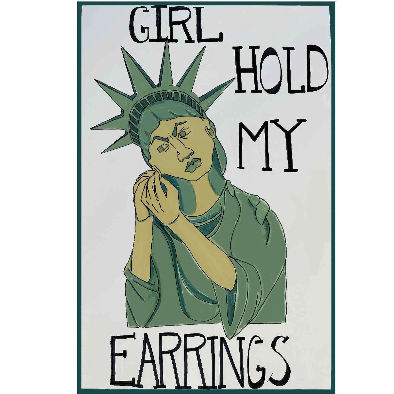 Protest Stickers - Exercise Your Free Speech while Supplies Last Results May Vary by Dictatorship