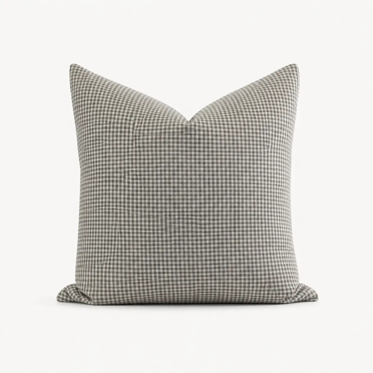 Gingham Green Pillow Cover