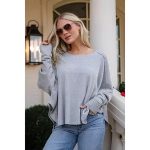 FINAL SALE - Snowy Pine Long Sleeve Knit - DU Deal