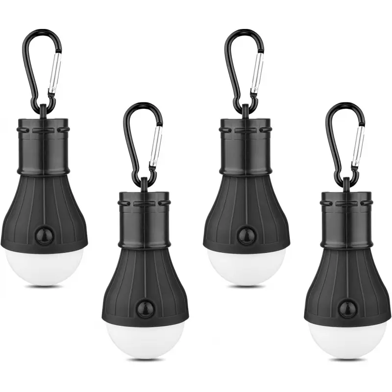 LED Camping Tent Lantern, Portable Waterproof Battery-Powered Emergency Light with Clip Hook & Hook Design, Super Bright for Hiking, Climbing, Fishing, Hunting, Mountaineering, Cam2026, Reading