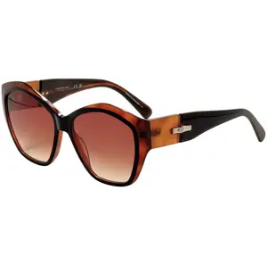 Longchamp Women's 57mm Black Havana Honey LO712SN-011-57