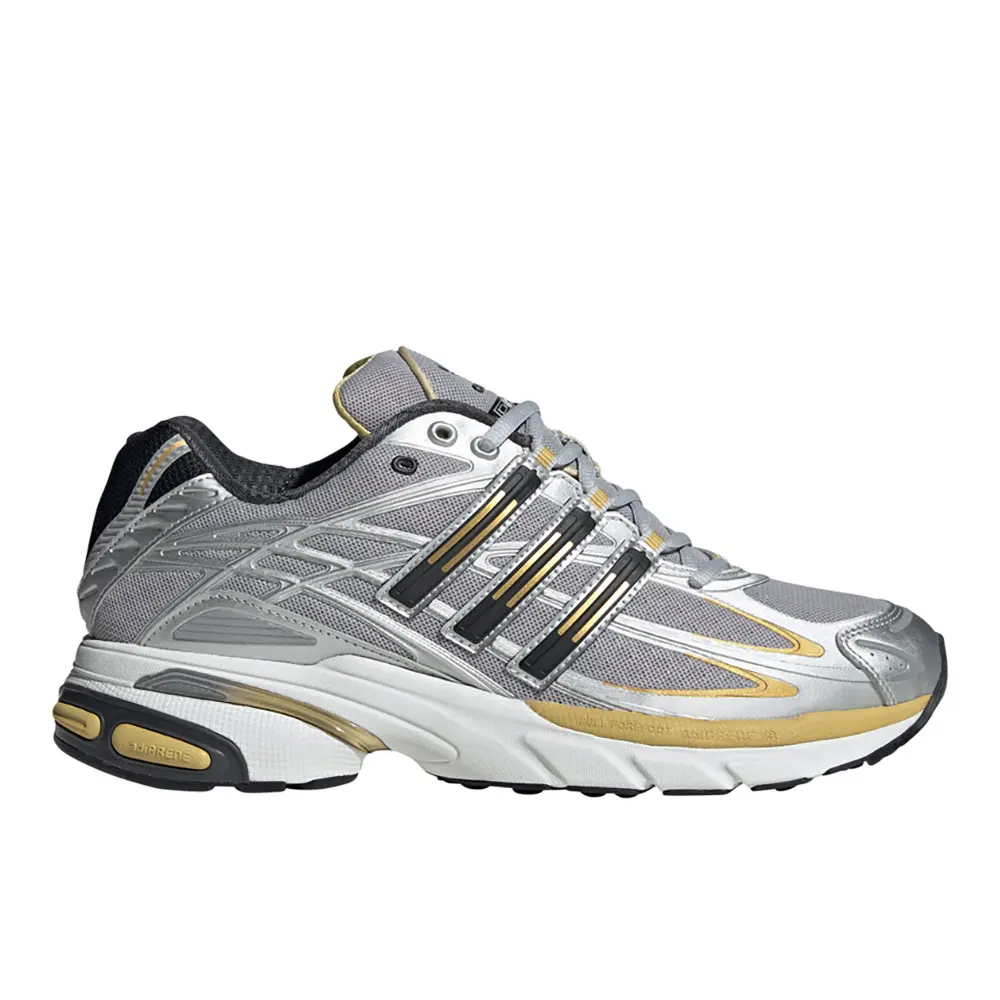 adidas Mens Adistar Cushion Lace Up Sneakers Shoes Casual - Gold, Grey