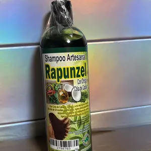 Rapunzel Artisanal Shampoo with Thyme & Horse Tail - Handcrafted Formula - 16 oz Bottle