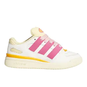 adidas Womens Forum2000 Lace Up Sneakers Shoes Casual - Off White