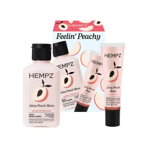 Feelin' Peachy Juicy Peach Slices Mini Lotion & Lip Balm Set