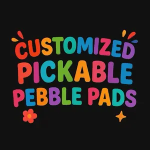 Pickable Pebble Pads ANY CHARMS ANY SHAPE