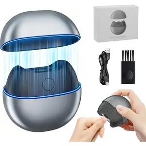 Electric Nail Clipper - Rechargeable Nail Clipper with Quiet, Portable, Low-Vibration Design, Electric Nail File with Nail Dust Collection Box for Easy, Mess-Free Trimming