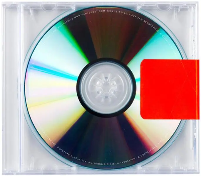 Kanye West - Yeezus Explicit English Music CD, Def Jam Record Label Audio Compact Disc