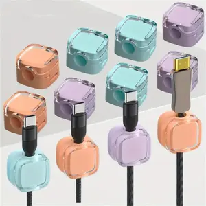 Cable Management Holder, 12pcs/set Cable Organizer, Cable Management Clips, Desk Organizer for Mouse Headphone Phone Data Cable, Office Stationery & Supplies, Desk Tidy, Office Desk Accessories, Cable Management Kit