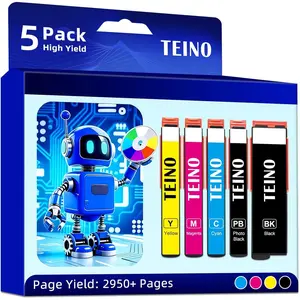 Remanufactured Ink Cartridges Replacement for Epson High Yield Compatible with Expression  Printer Latest Chip