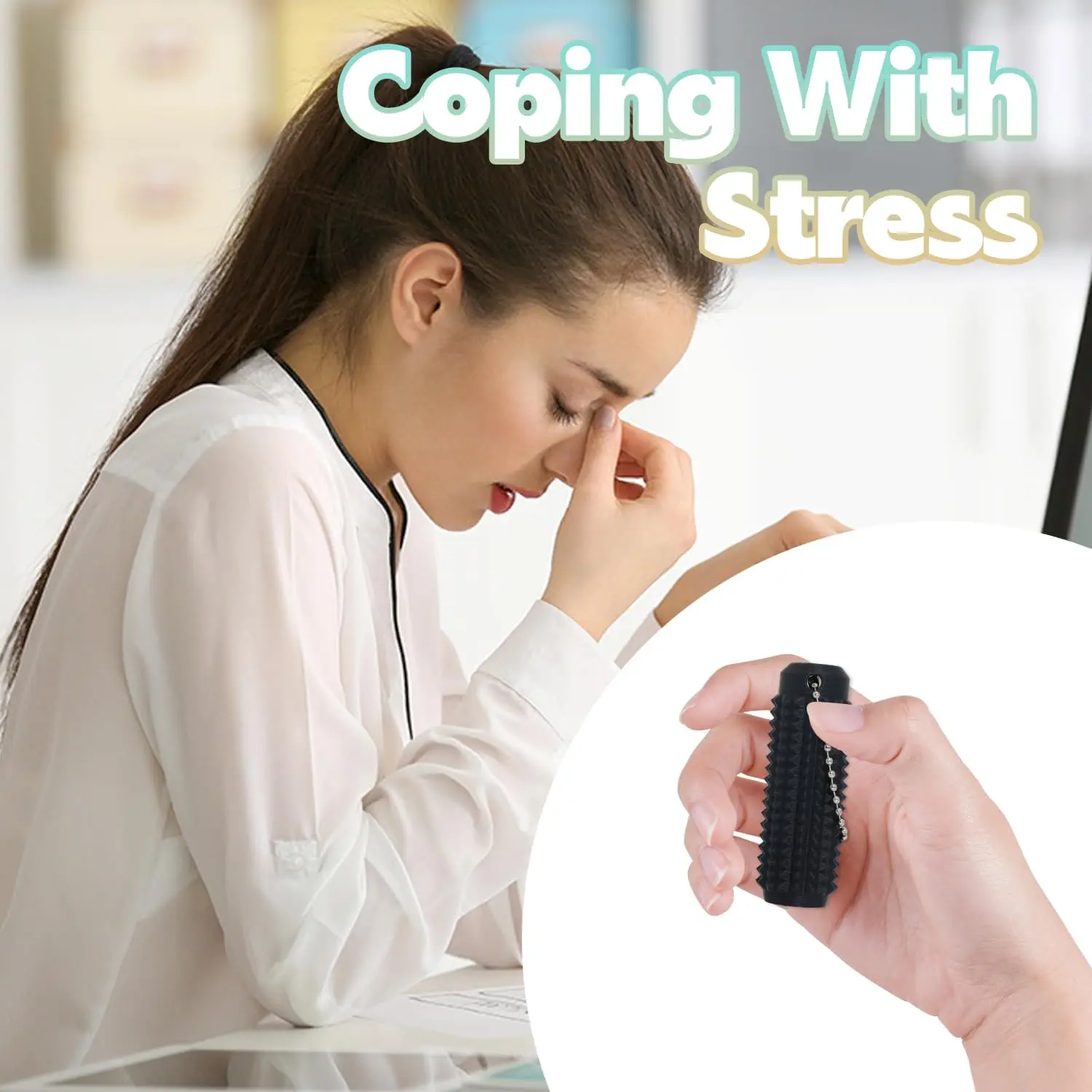 Little Ouchies Fidget Toys,Pain Stim Fidget Toy Reduce Stress for Adults,Anxiety Relief Pain Stim,Spiky Fidget Keychain for Anxiety and Stress Reduction,Novelty Gifts Blue (2PCS Pink and Black) Little Ouchies Fidget Toys,Pain Stim Fidget Toy Reduce Stress for Adults,Anxiety Relief Pain Stim,Spiky Fidget Keychain for Anxiety and Stress Reduction,Novelty Gifts Blue (2PCS Pink and Black)