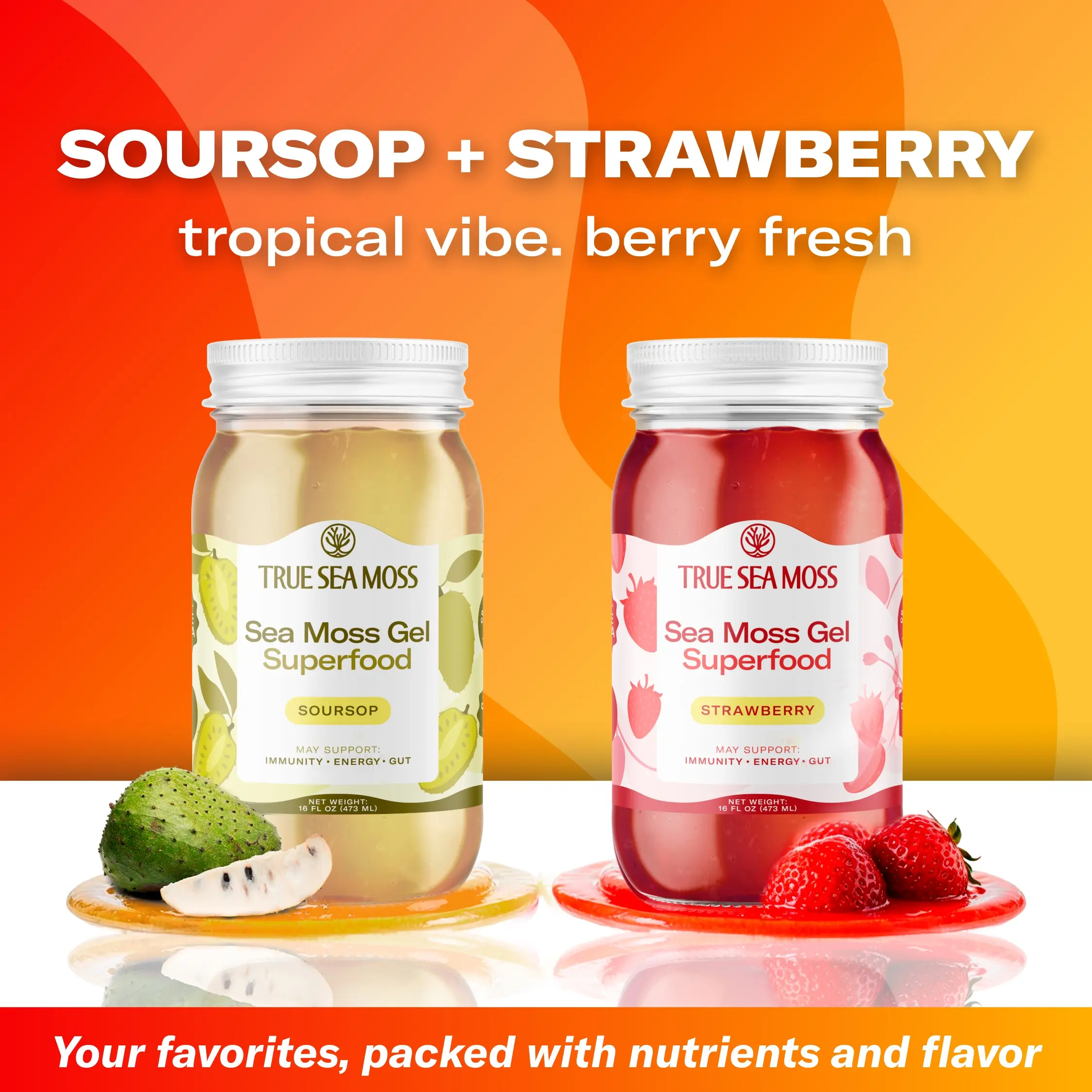 Soursop + Strawberry