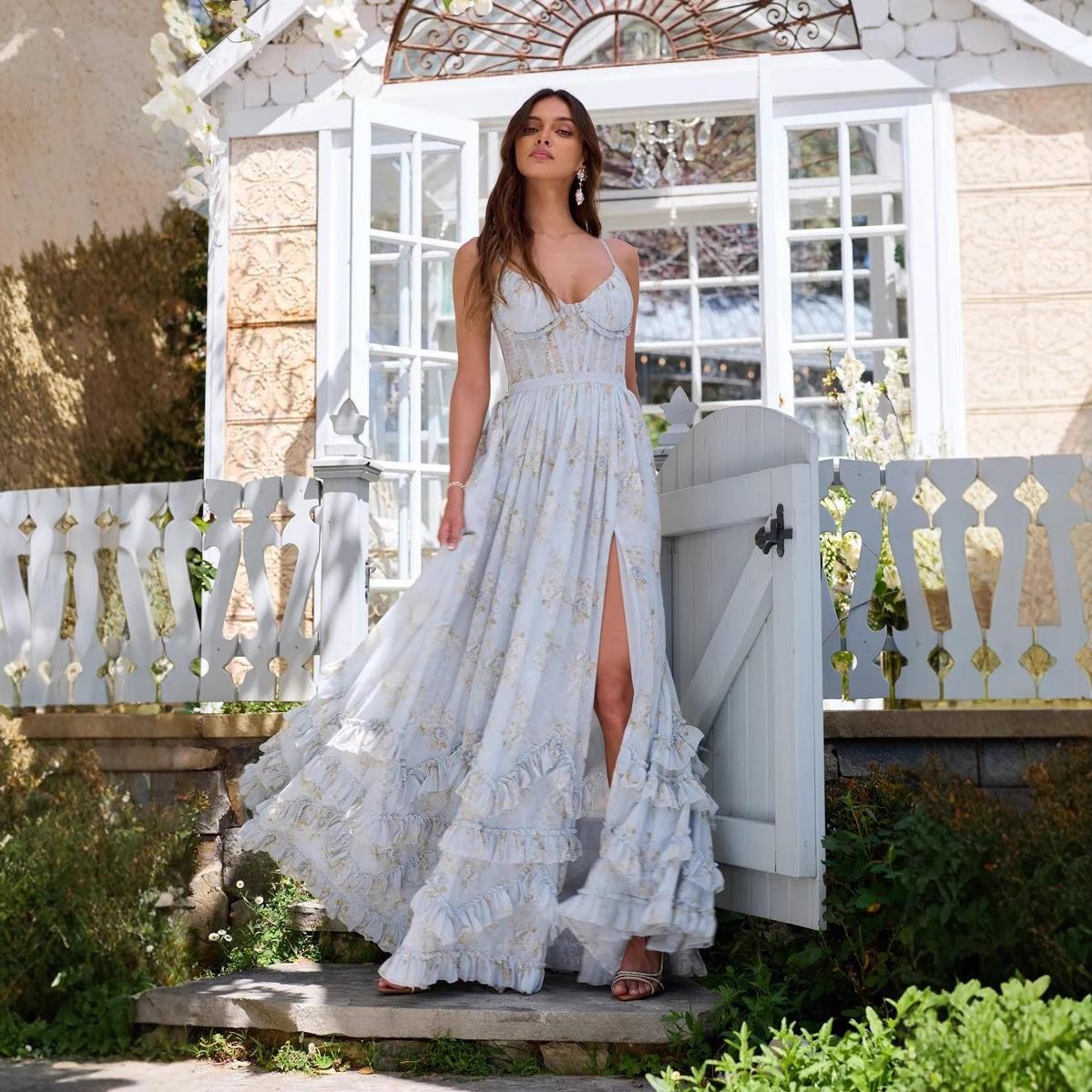 Beautiful And Unique Sling Dress For Seaside Vacation