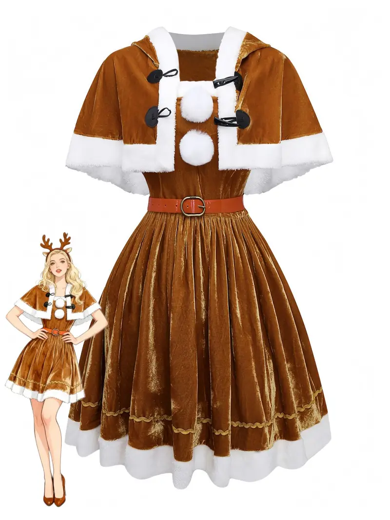ladies novelty christmas dresses - TikTok Shop