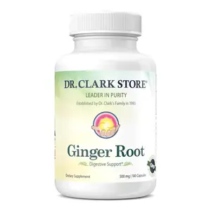Ginger Root, 500 mg 100 capsules