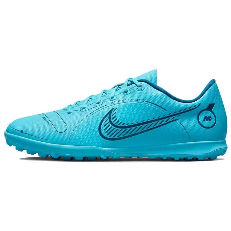 Nike Mercurial Vapor 14 Turf Blue Soccer Cleats Men's DJ2908-484