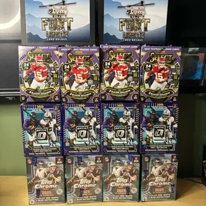 #517 Fort Liberty Card Breaks - (4) '25 Topps Chrome Value Box, (4) '25 Optic Blasters, (4) '25 Select Blasters, (2) Hook'd