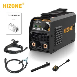 HIZONE Home 2-in-1 MMA-120 110V Mini Portable Small Handheld Welding Tool, suitable for home repair and DIY projects