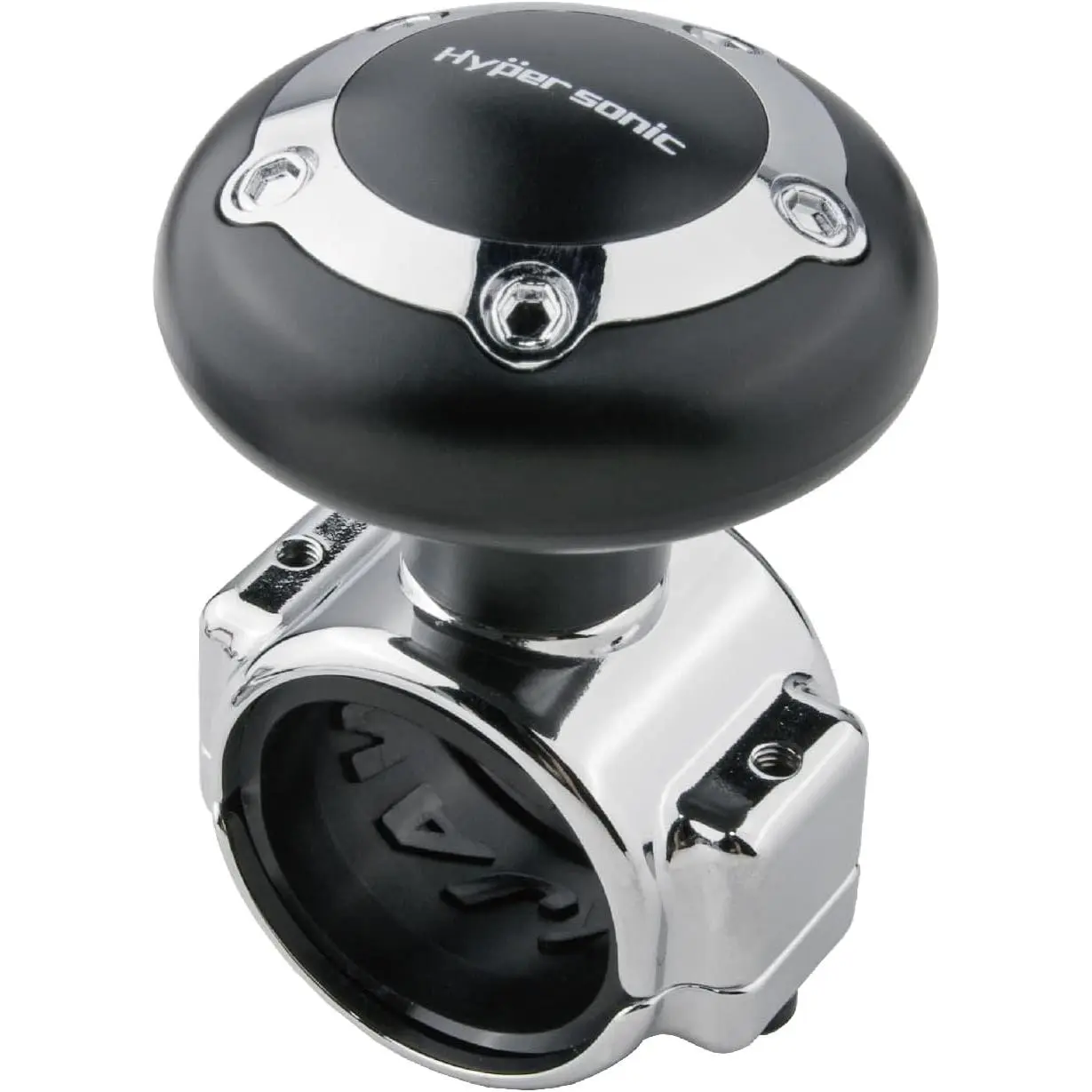 Hypersonic Large Steering Wheel Knob Spinners, Universal Vehicle Steering Wheel Spinners Ball Suicide Knob for Car, Trucks, Tractors, Boat