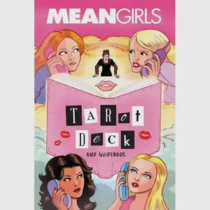 Mean Girls Tarot Deck - 78 Cards & Book - Call upon the divine with the stunning and sassy tarot deck featuring fetch new illustrations of the iconic Plastics, students, and faculty at North Shore High School!