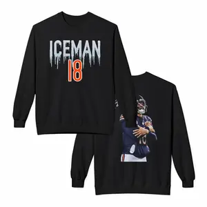 CALEB WILLIAMS Shirt, CALEB WILLIAMS Iceman Celebrate Shirt, Chicago Football Shirt, Classic 90s Graphic T-Shirt