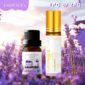 Lavender Essential Oil Roll-On, 10ML Aromatherapy Massage & Body Care, Long-Lasting Fragrance, Ideal Gift for Friends & Family