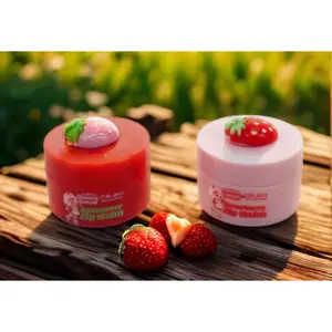 Celavi Strawberry Shortcake Lip Balm Set
