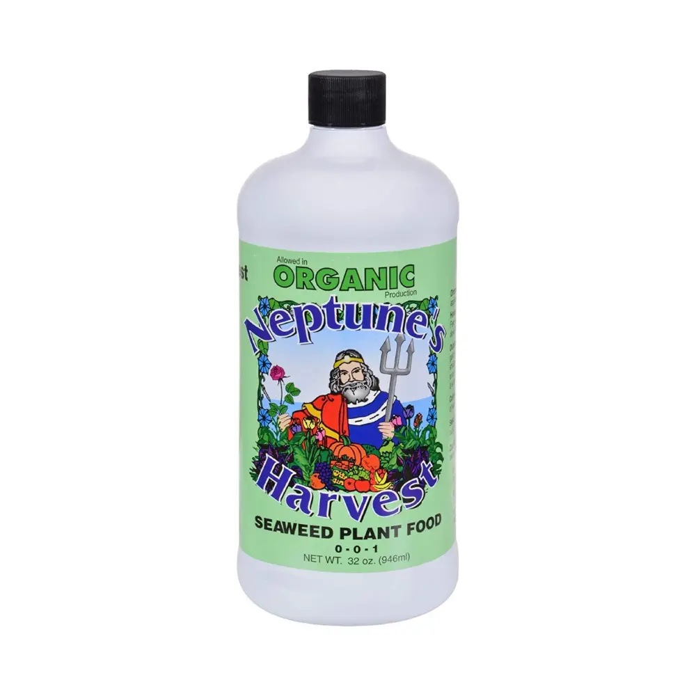 Neptune's Harvest Organic Seaweed Fertilizer 2-3-1 36 Ounce for Strong Roots Lush Foliage and Vibrant Blooms Eco-Friendly Plant Food
