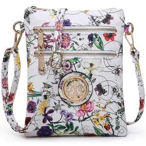 Women Small Crossbody spring bag Lightweight Shoulder summer Purses Multi Zipper Pockets Phone affordable Purse Handbag