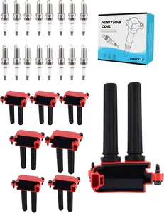 UF504 Ignition Coil Pack Iridium Spark Plug For Chrysler 300 Aspen,For Dodge Challenger Charger Durango Magnum Ram 1500 2500 3500,For Jeep Commander Grand Cherokee 5.7L 6.1L 2005-2016,8 PCS