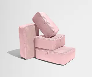 The Insider Packing Cubes in Blush Pink