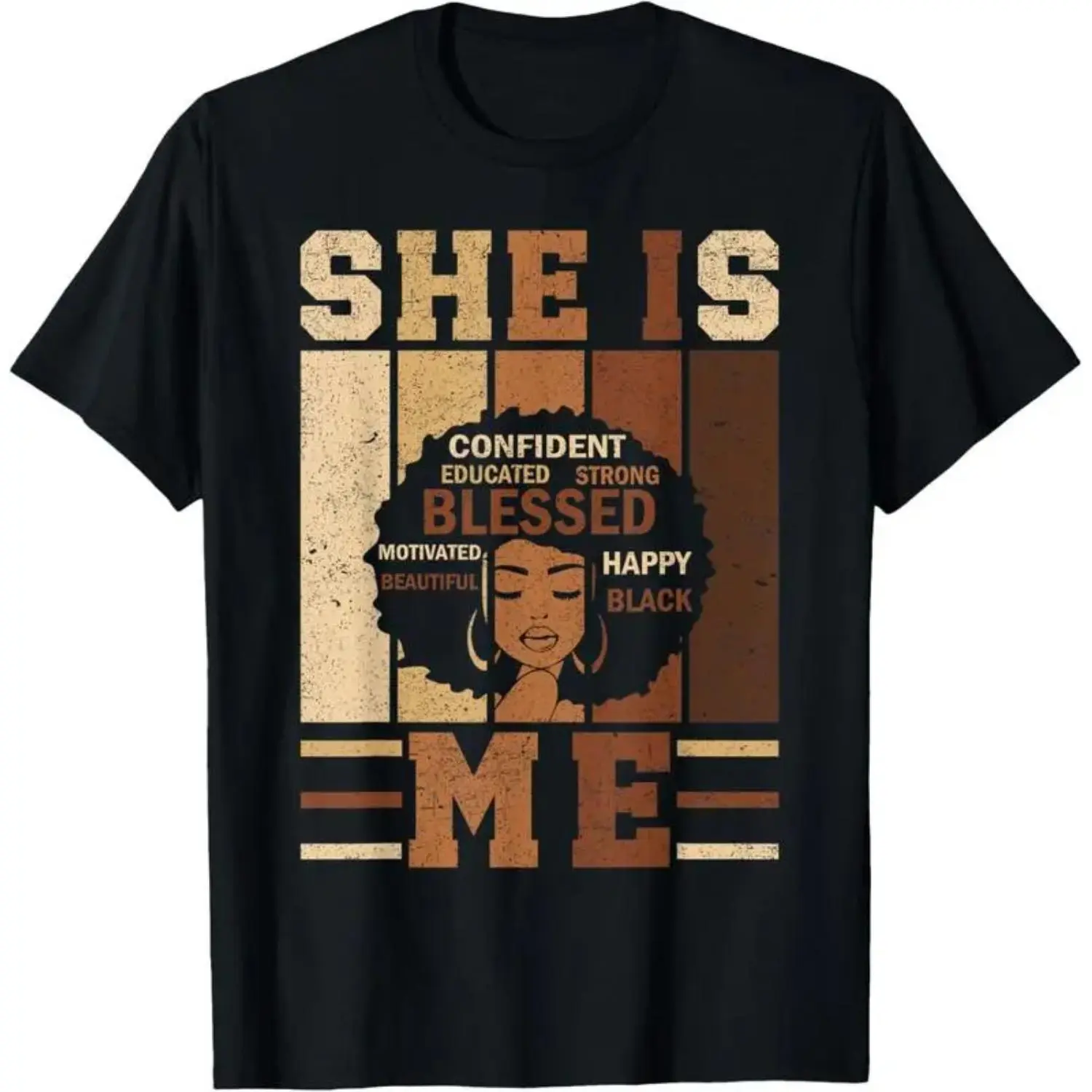 Empowered Black Women Celebrating Juneteenth Cotton TShirt